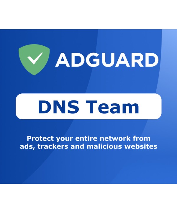 AdGuard DNS Team 1 Jahr / 200 Devices Key GLOBAL
